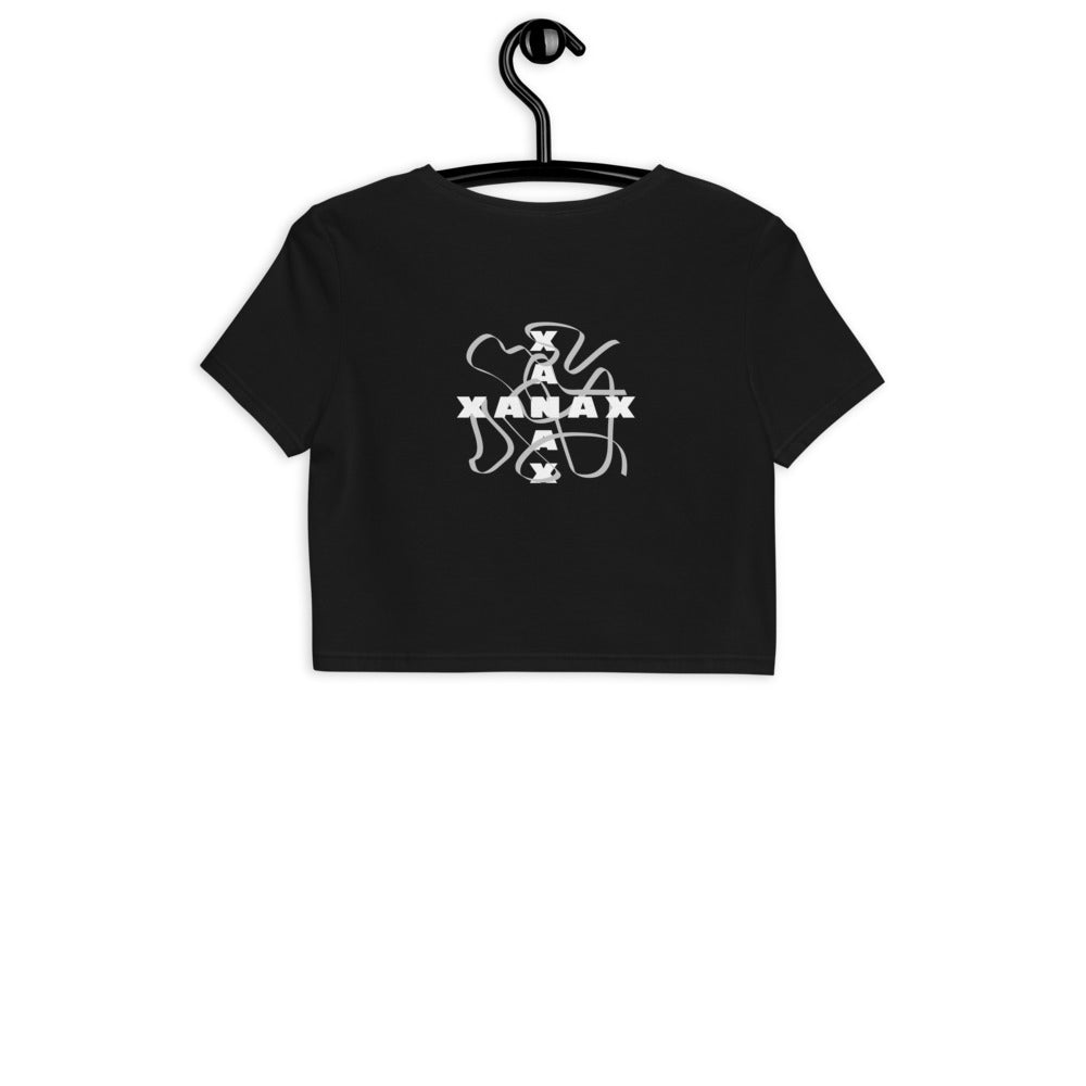 XANAX Bars Pop Art Bio-Crop-Top