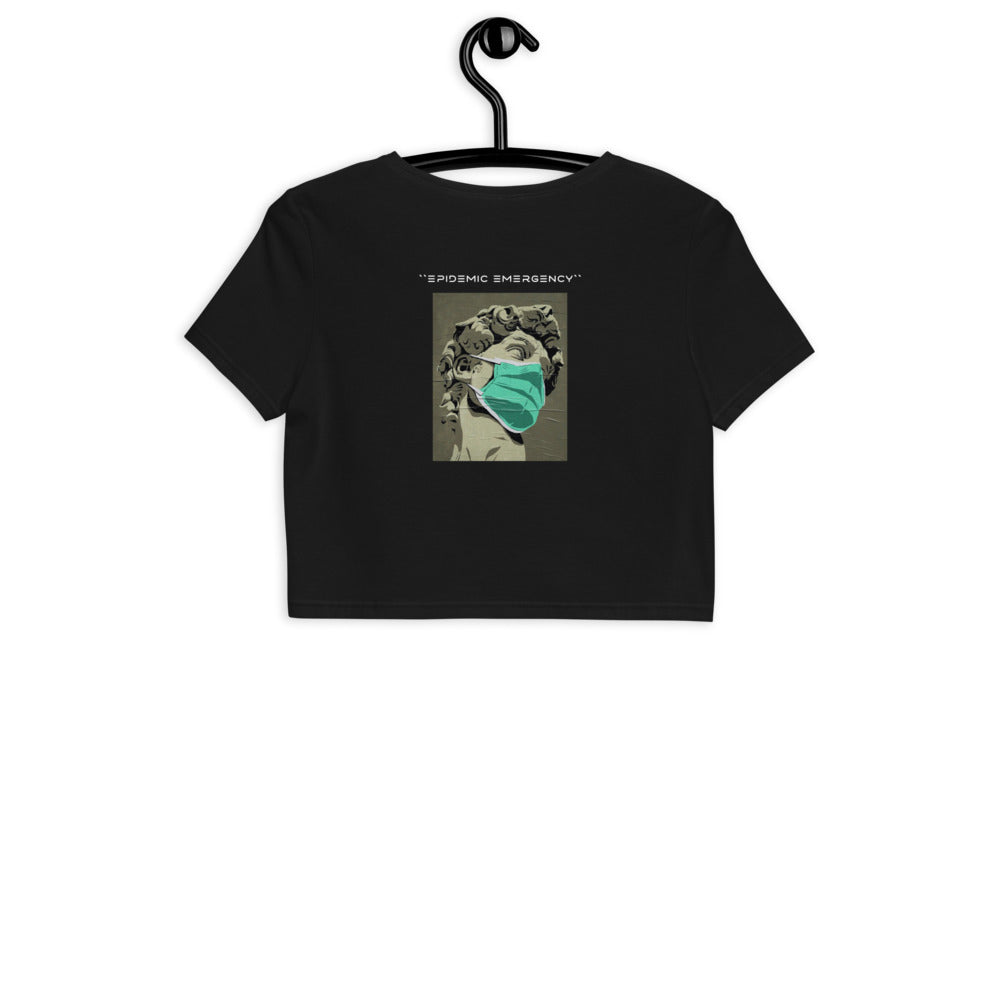 ART ON QUARANTINE Bio-Crop-Top
