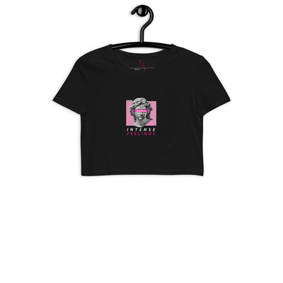Criminal Antique Crop Top von NiZED als Crop Top, Rave Top und provokantes Streetwear Outfit