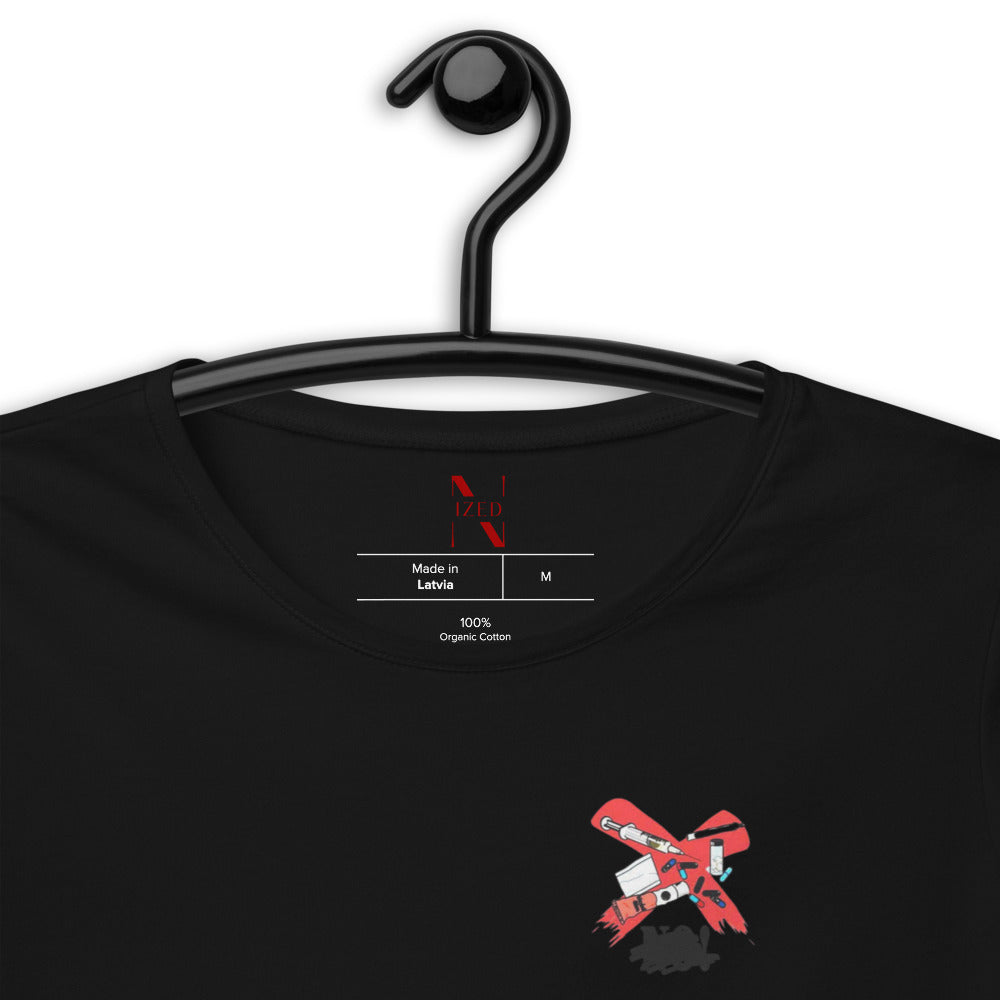 X All DRUGS Bio-Crop-Top