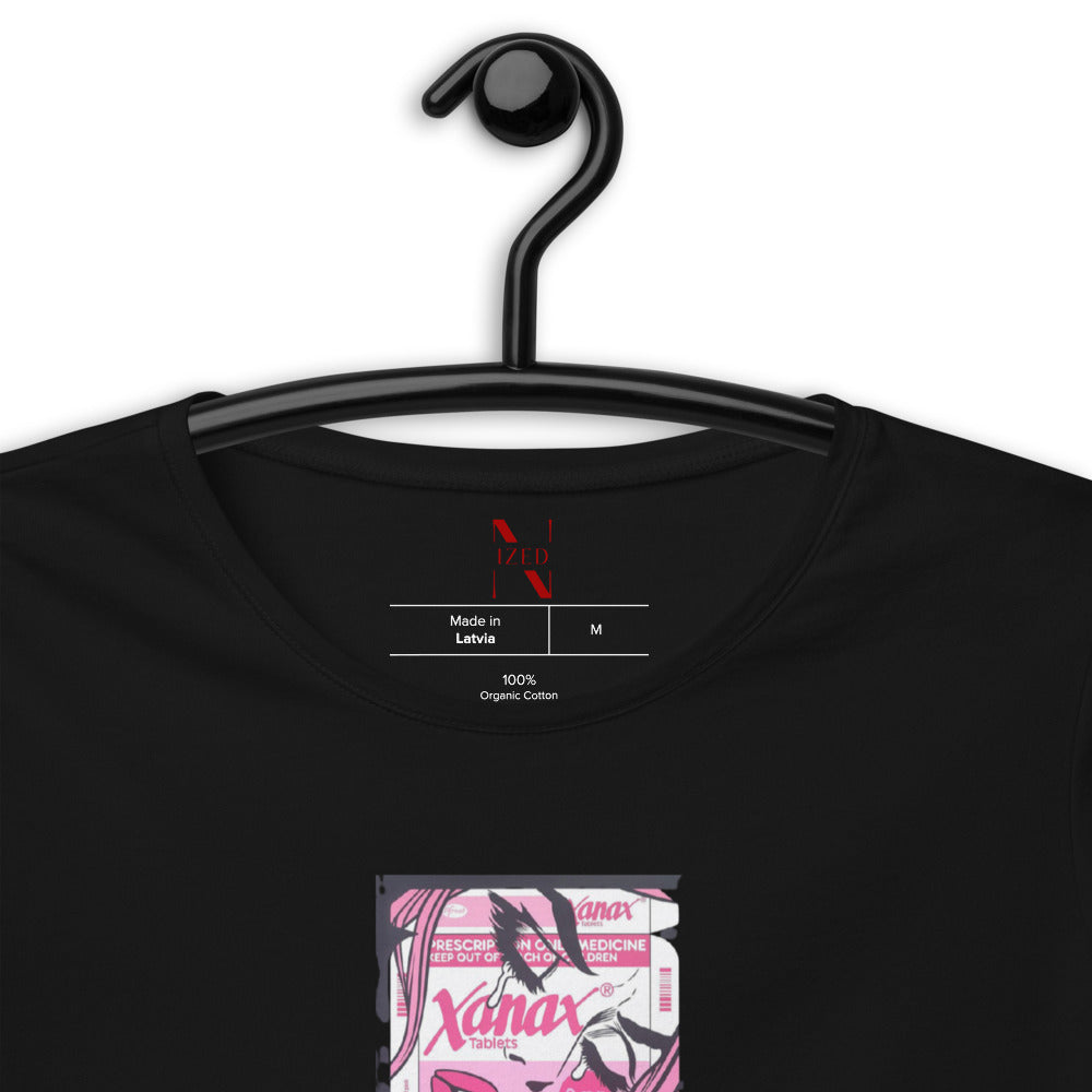 XANAX Bars Pop Art Bio-Crop-Top