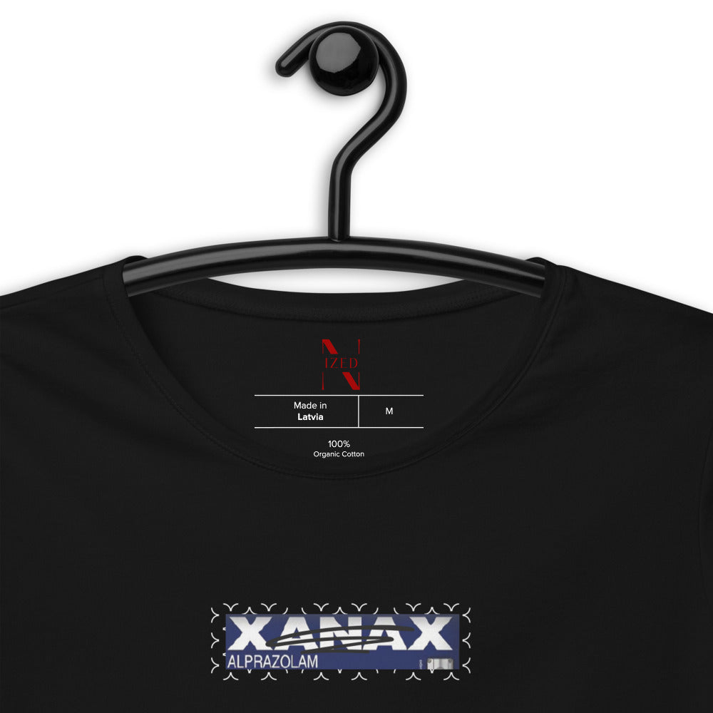 Xanax x Alprazolam Bio-Crop-Top