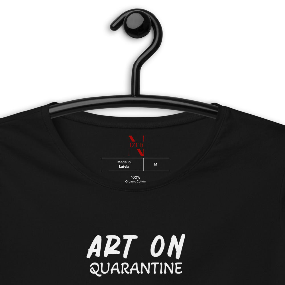 ART ON QUARANTINE Bio-Crop-Top