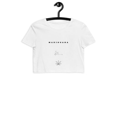 Statement Crop Top - Festival Crop Top von NiZED als Crop Top fuer Rave, Club und Festival Outfit