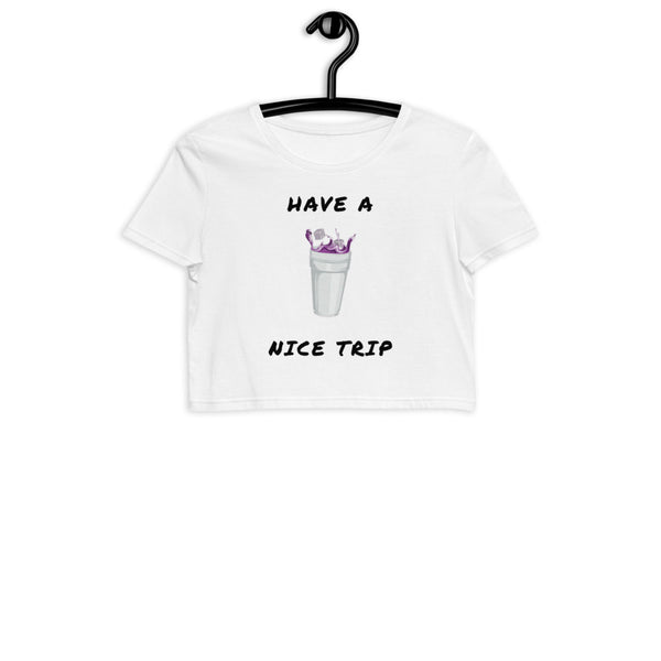 Have a nice Trip x Codeine crop top