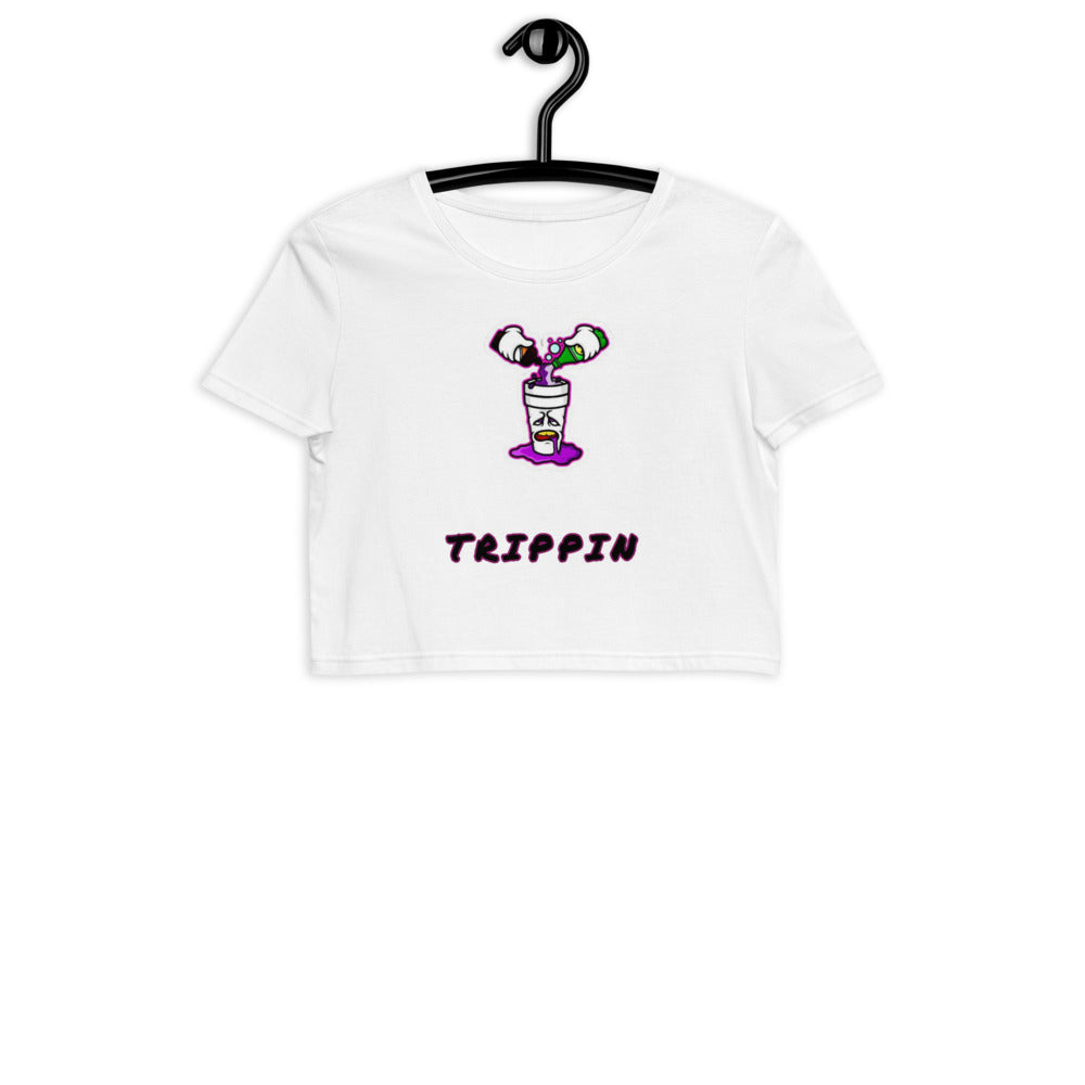Trippin x codeine crop top