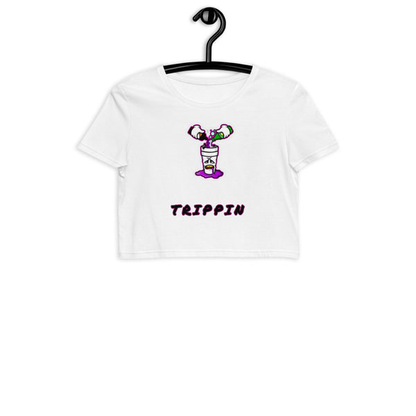 Trippin x codeine crop top