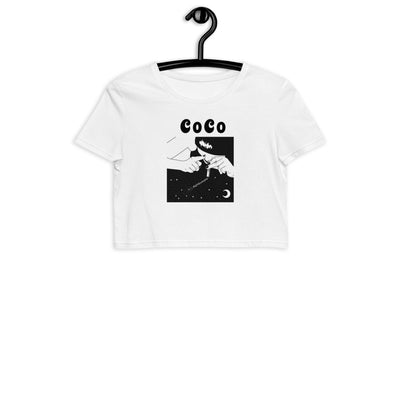 Statement Crop Top - Festival Crop Top von NiZED als Crop Top fuer Rave, Club und Festival Outfit
