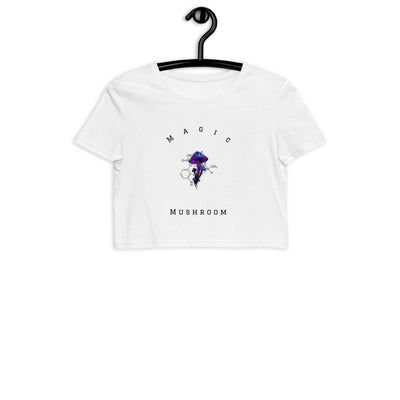 Magic Mushroom Vibes Crop Top von NiZED als Crop Top, Rave Top und provokantes Streetwear Outfit