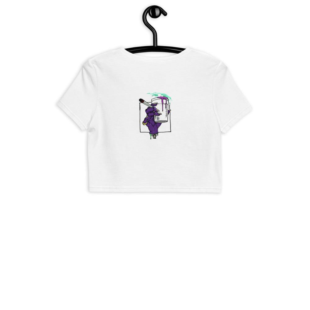 Lean back and relax crop top