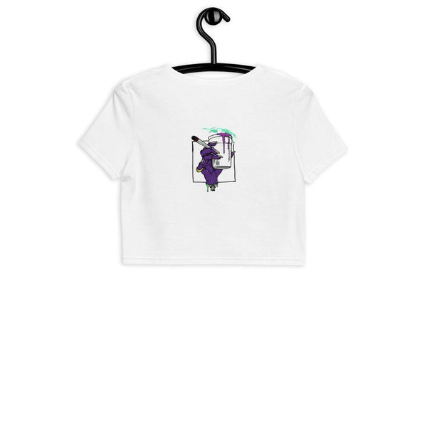 Lean back and relax crop top