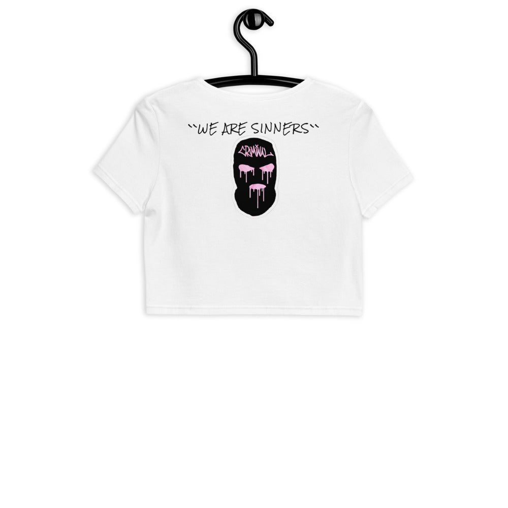 SINNERS crop top