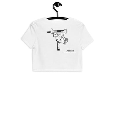 Pop Smoke Crop Top von NiZED als Crop Top, Rave Top und provokantes Streetwear Outfit
