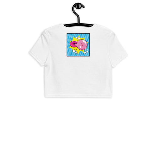 Bubble Crop Top von NiZED als Crop Top, Rave Top und provokantes Streetwear Outfit