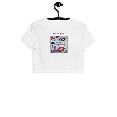 Morphin Statement Crop Top von NiZED als Crop Top fuer Rave, Club und Festival Outfit