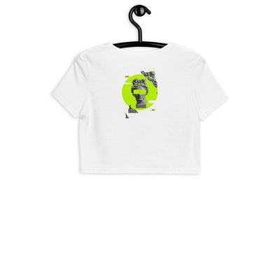 Here Art Crop Top von NiZED als Crop Top, Rave Top und provokantes Streetwear Outfit