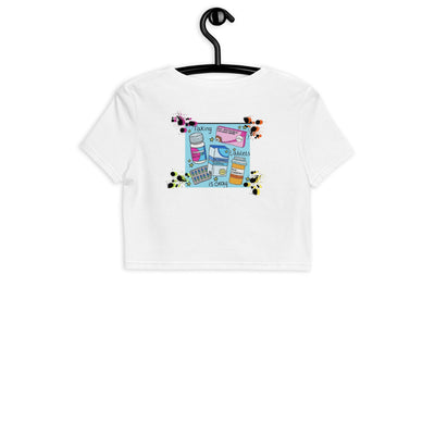 Dark Sinners Taking Crop Top von NiZED als Crop Top, Rave Top und provokantes Streetwear Outfit