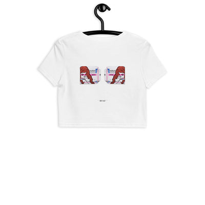Statement Statement Crop Top von NiZED als Crop Top fuer Rave, Club und Festival Outfit