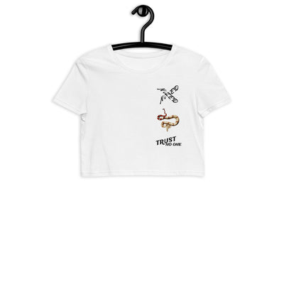 Trust Crop Top von NiZED als Crop Top, Rave Top und provokantes Streetwear Outfit
