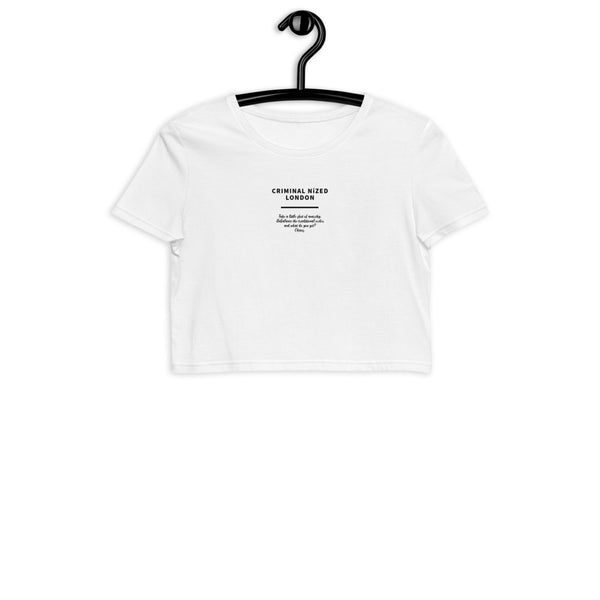 Criminal NiZED x London crop top