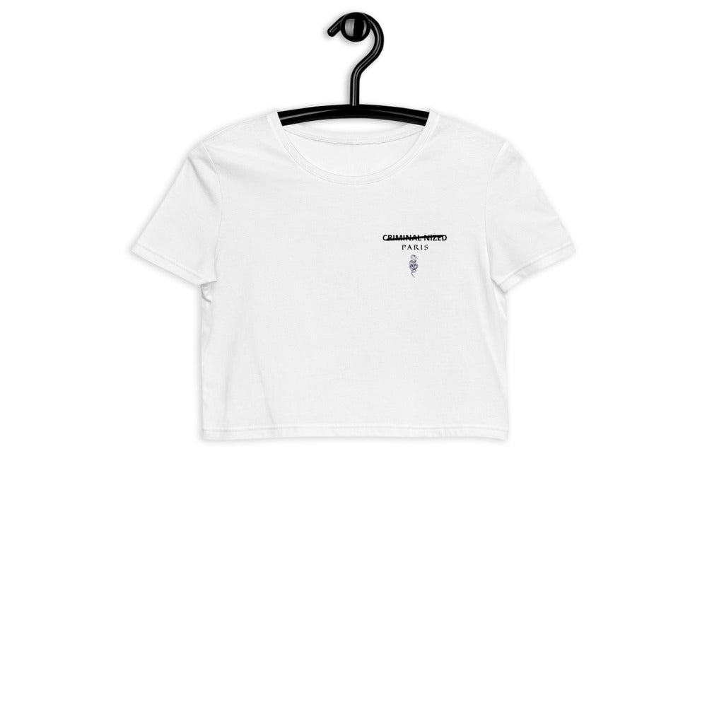 Criminal NiZED x Paris crop top