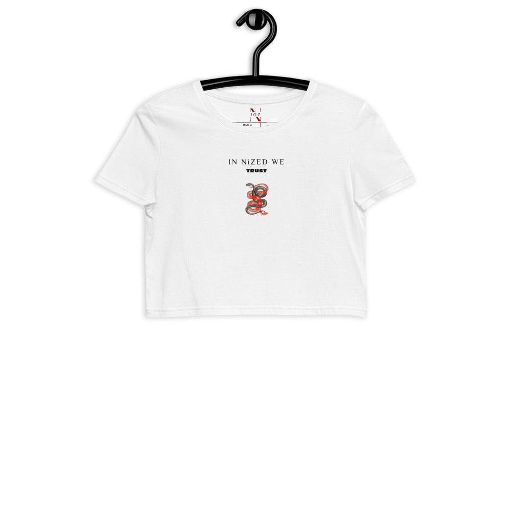 TRUST organic crop top