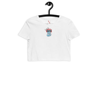 Drip Acid Crop Top von NiZED als Crop Top, Rave Top und provokantes Streetwear Outfit