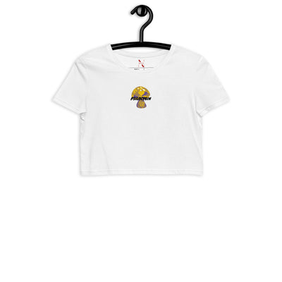 Psilocybin Bio Crop Top von NiZED als Crop Top, Rave Top und provokantes Streetwear Outfit