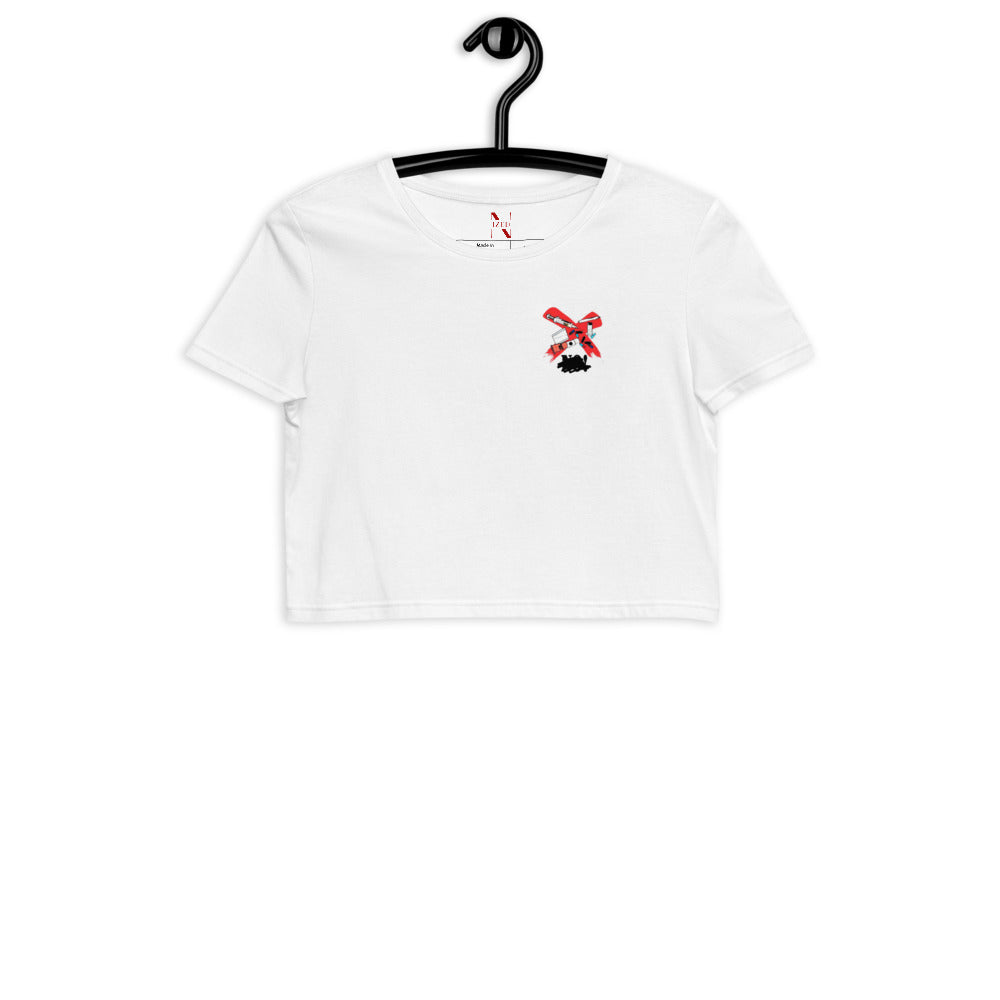 X All DRUGS Bio-Crop-Top