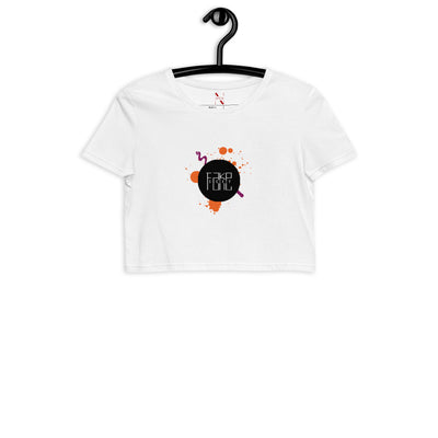 Fake Society Crop Top von NiZED als Crop Top, Rave Top und provokantes Streetwear Outfit