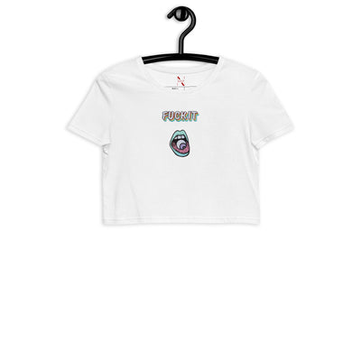 Fuck Crop Top von NiZED als Crop Top, Rave Top und provokantes Streetwear Outfit