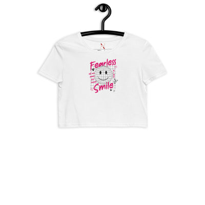 Fearless Smile Crop Top von NiZED als Crop Top, Rave Top und provokantes Streetwear Outfit