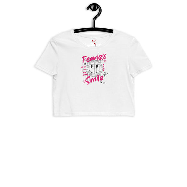Fearless Smile organic crop top