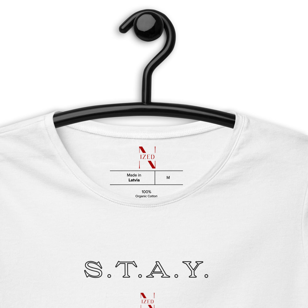 Stay Awesome Stay NiZED Bio-Crop-Top