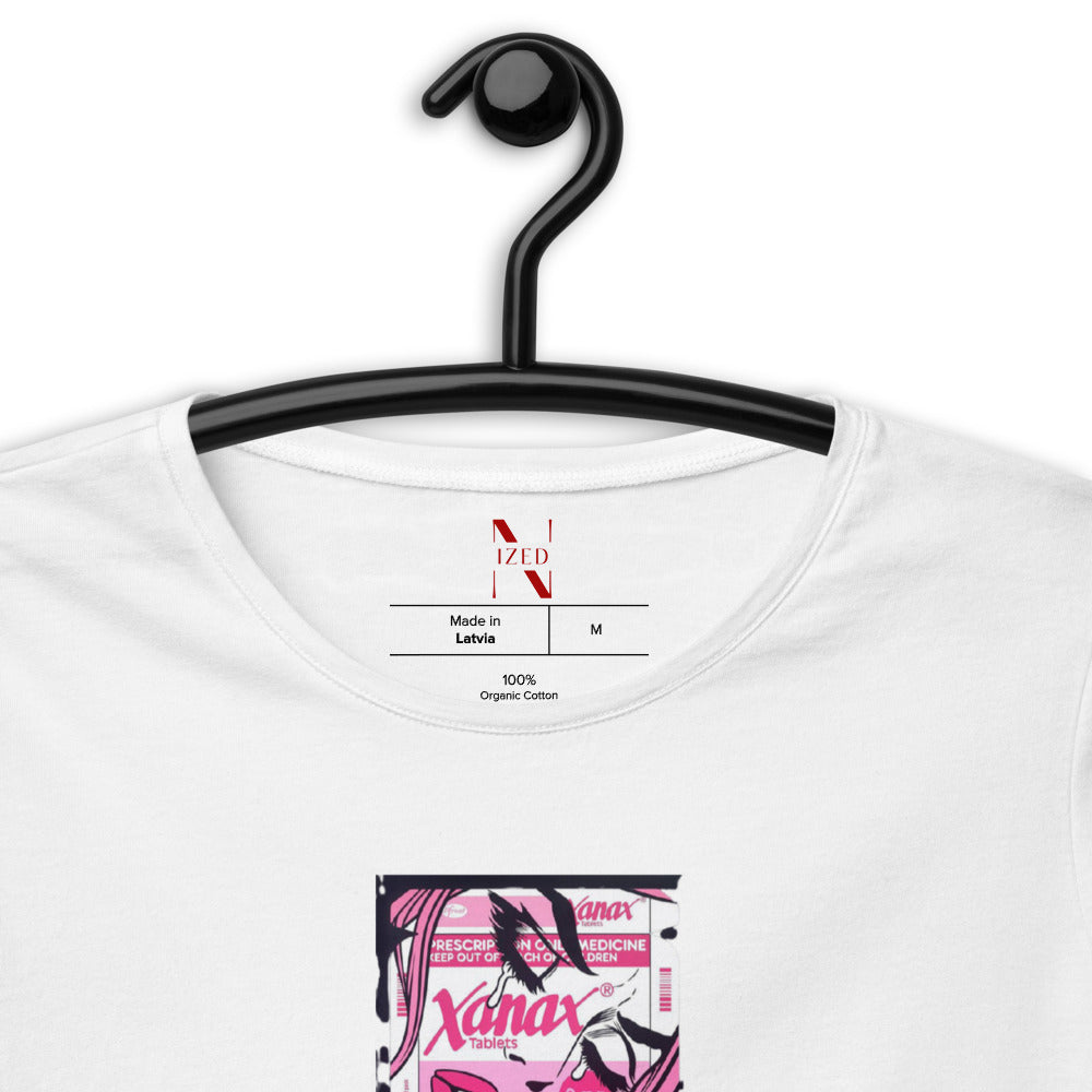 XANAX Bars Pop Art Bio-Crop-Top