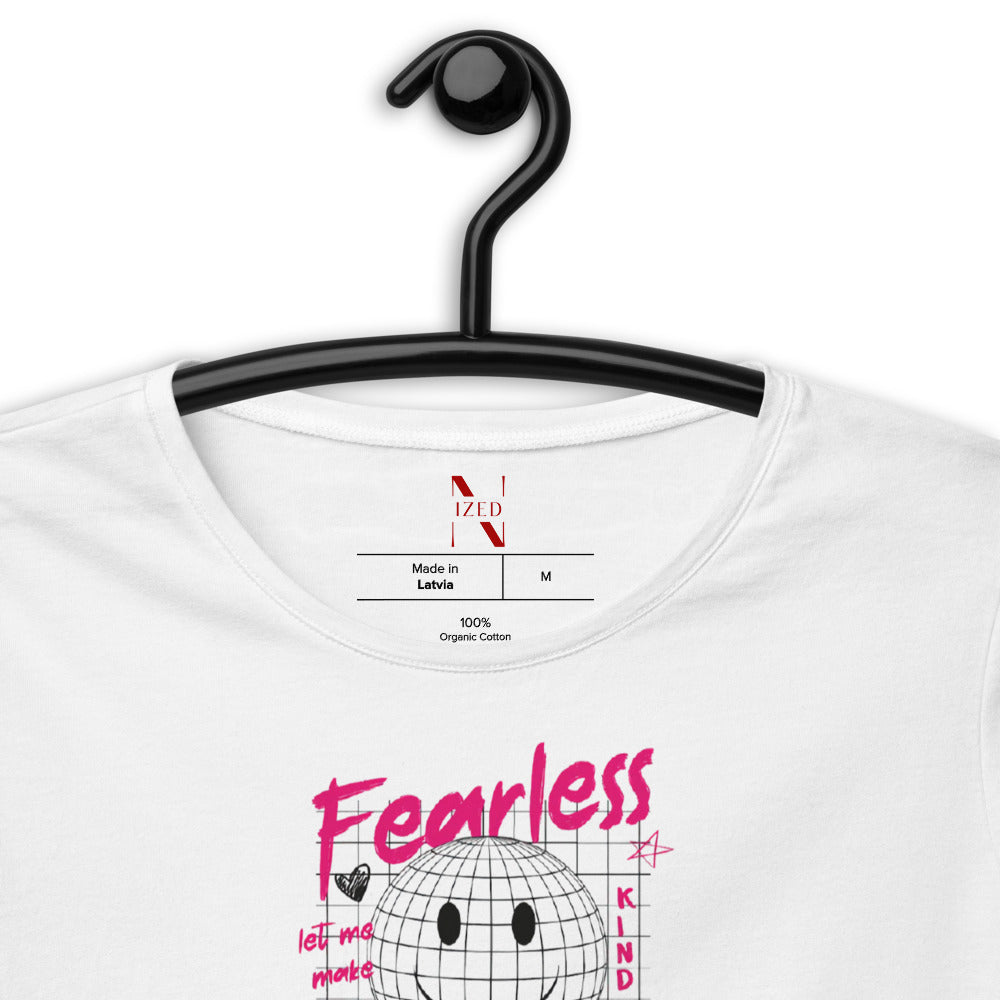 Fearless Smile Bio-Crop-Top
