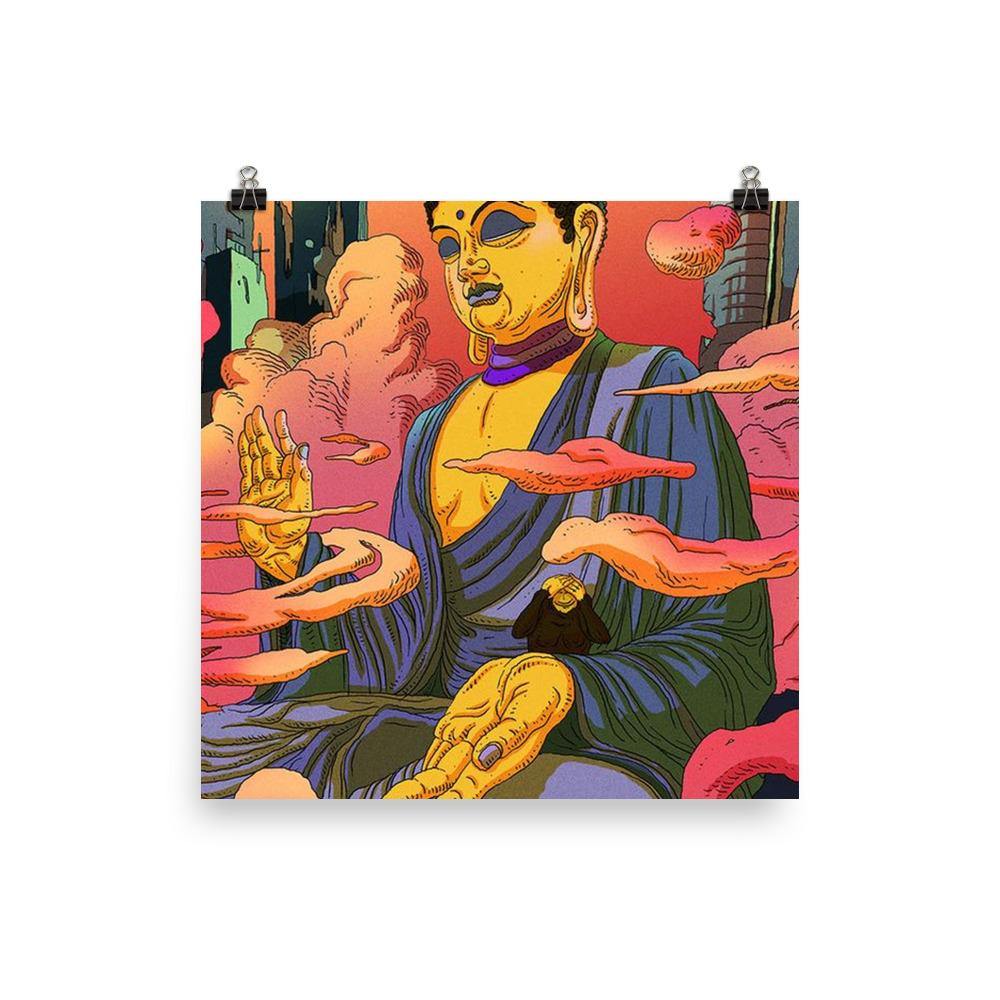 Buddhas Girl Poster