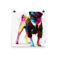 Colorful Doggo Poster