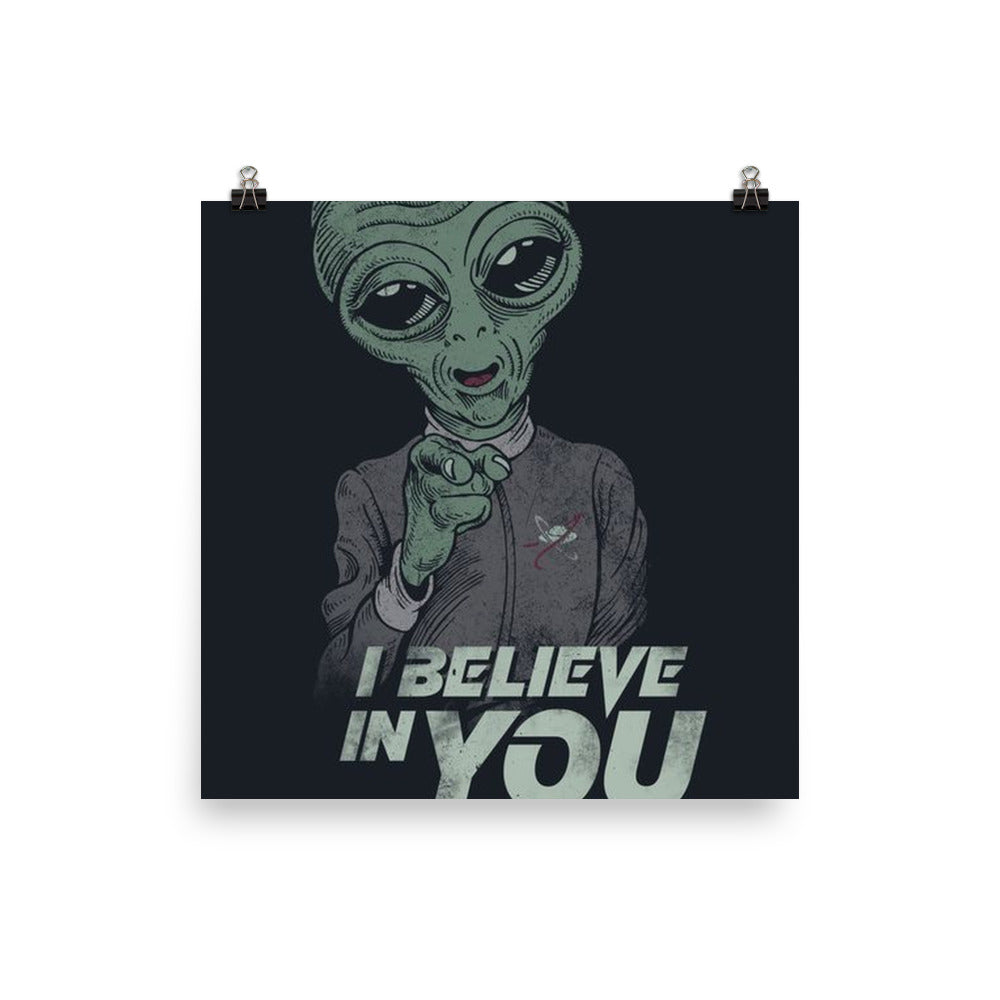 I Belive in you Poster