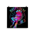 Keep Calm Frog - Poster
