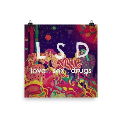 Psychedelic Psychedelic Vibes Poster - Produktbild 3 - NiZED