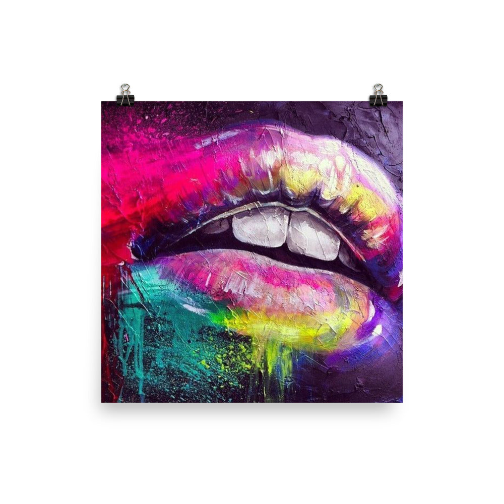 Rainbow Kiss - Poster