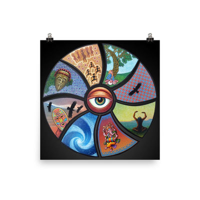 Psychedelic Poster - Produktbild 2 - NiZED