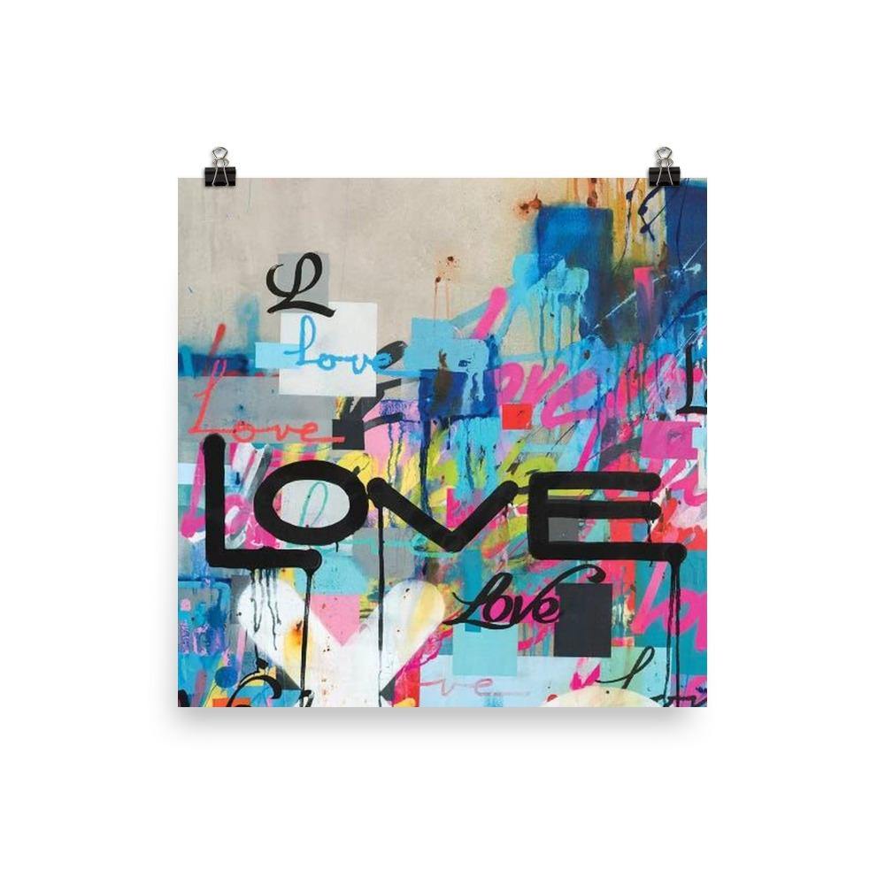 LOVE XOXO Poster