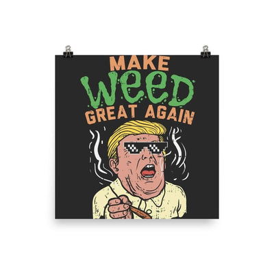 Make Weed Great Again Poster - Produktbild 2 - NiZED