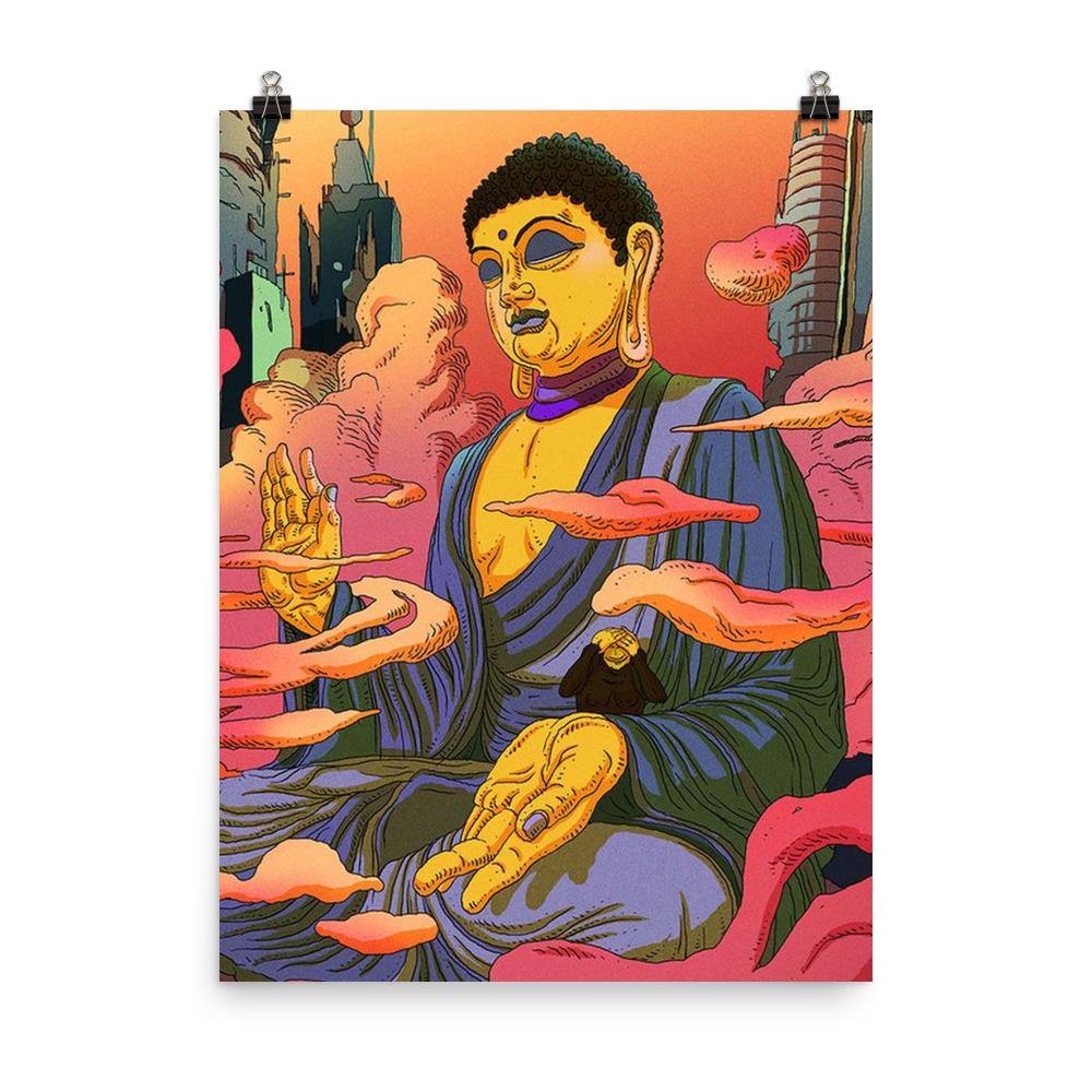 Buddhas Girl Poster