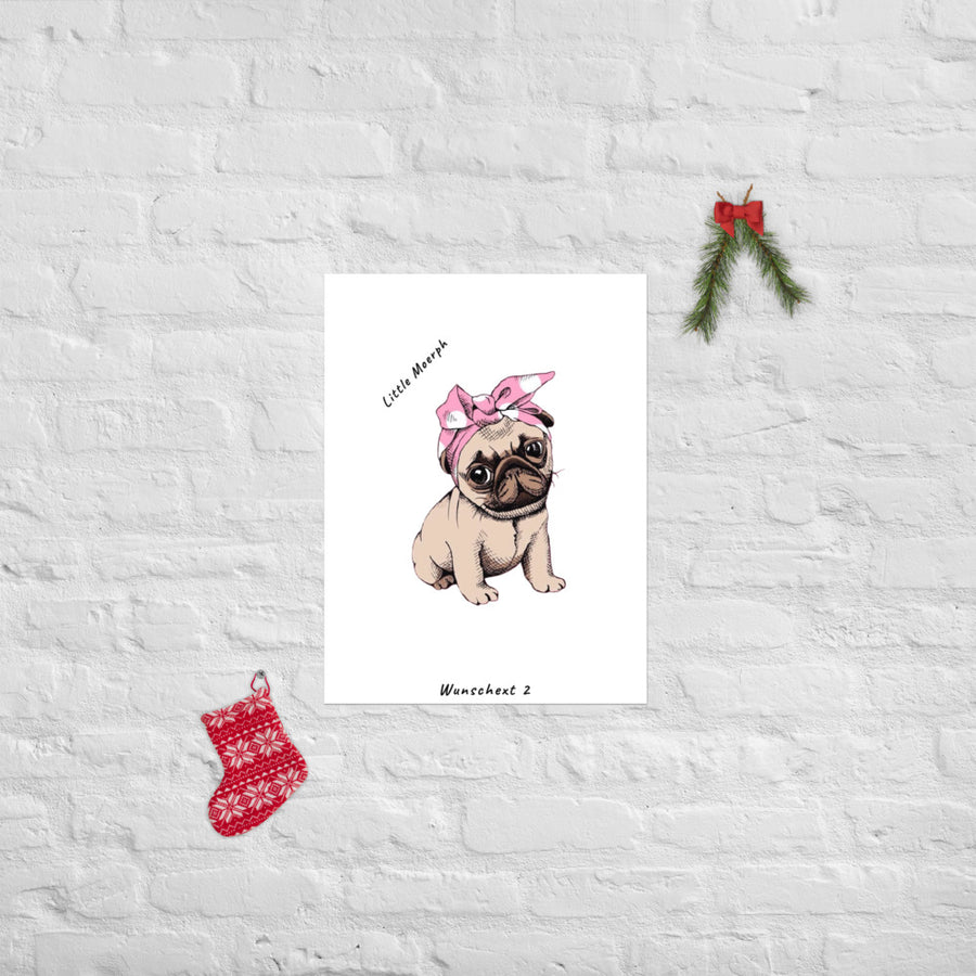 Personalize your poster with your desired motif