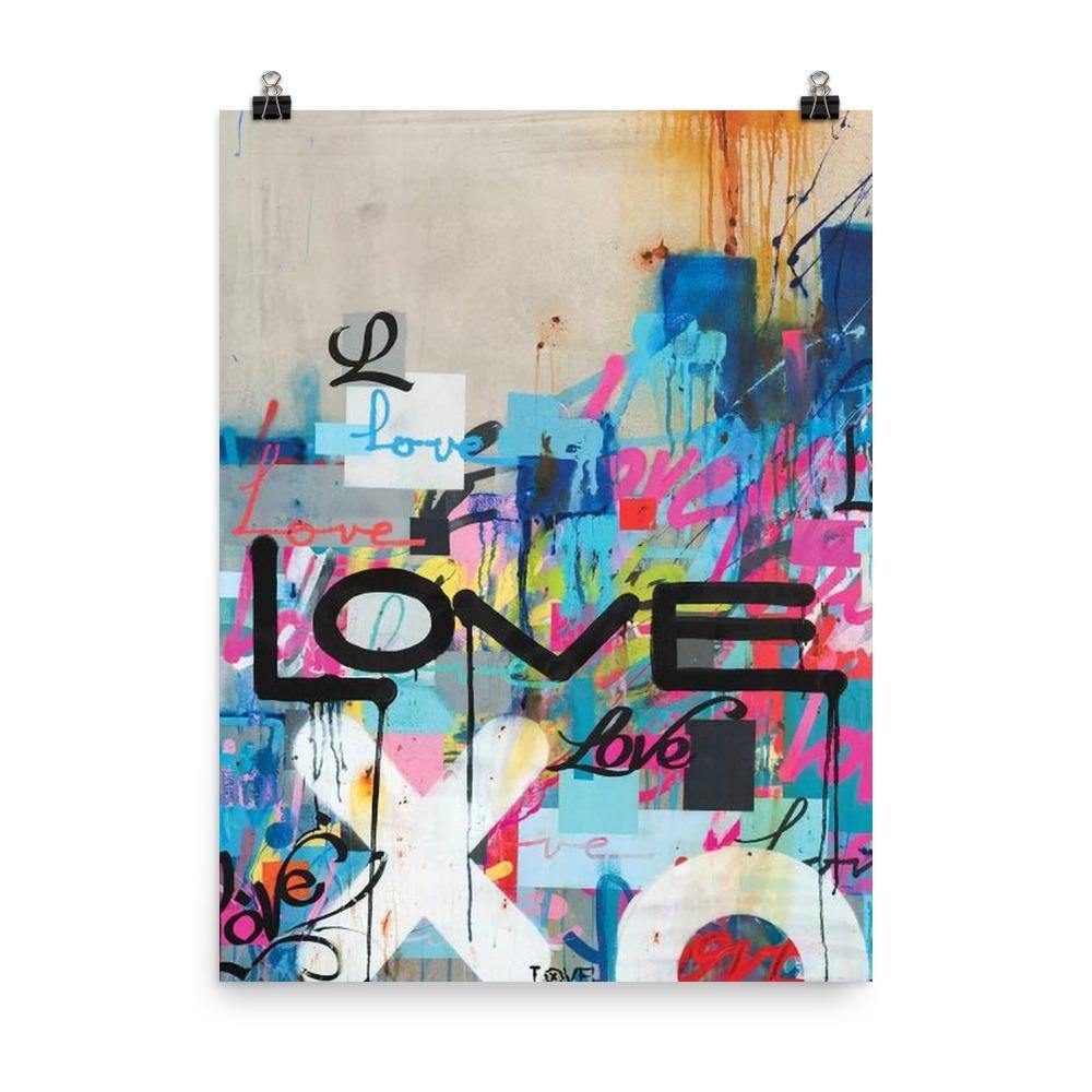 LOVE XOXO Poster