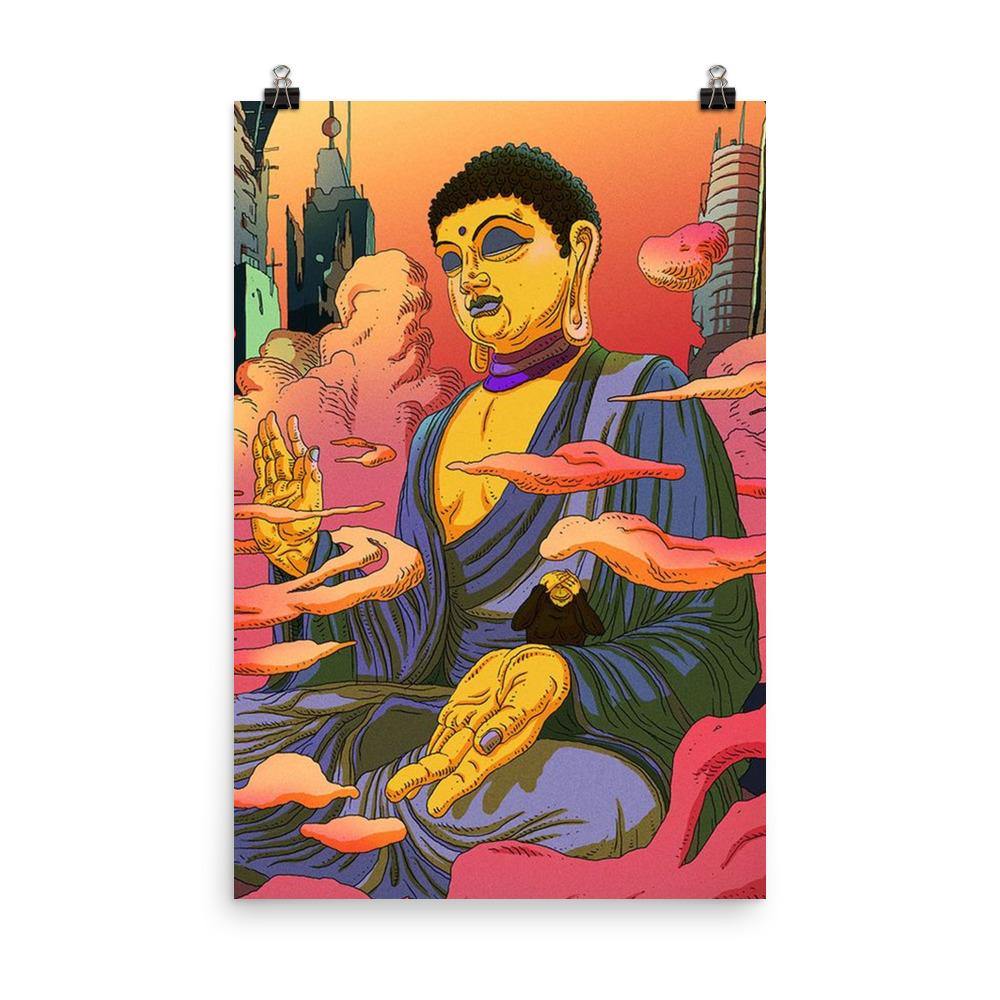 Buddhas Girl Poster