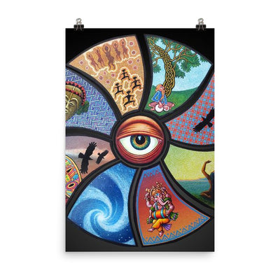 Psychedelic Poster - Produktbild 3 - NiZED